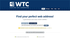 Desktop Screenshot of domains.wtcks.com